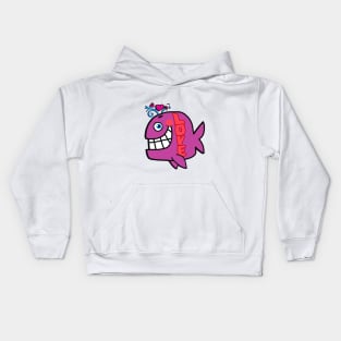 love whale Kids Hoodie